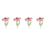 Matriz de Bordado - Ursinhos Floral - Imagem 9