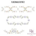 FLORZINHAS RETRÔ 2 - Imagem 3