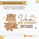 Matrizes de Bordado - Coleção Voa Meu Pequeno - Imagem 2