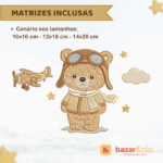Matrizes de Bordado - Coleção Voa Meu Pequeno - Imagem 4