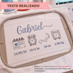 Mini Kit de Matrizes de Bordado – Dados de Nascimento - Imagem 3