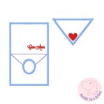 [Projeto na Bordadeira] Porta Bombom Cartinha de Amor - Dia dos Namorados - Image 4