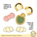 Matrizes de Bordado Tigrinhos Rostinhos - Image 3