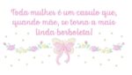 Delicado Borboleta com Laço e Frases - Image 15