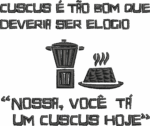 Cuscus deveria ser elogio - Cordel Nordestino