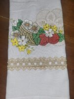 Matriz de bordado Renda entremeio crochet - Imagem 2
