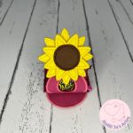 [Projeto na Bordadeira] Pacotão 3 Porta Bombom Flores - Girassol, Tulipa e Margarida - Imagem 2