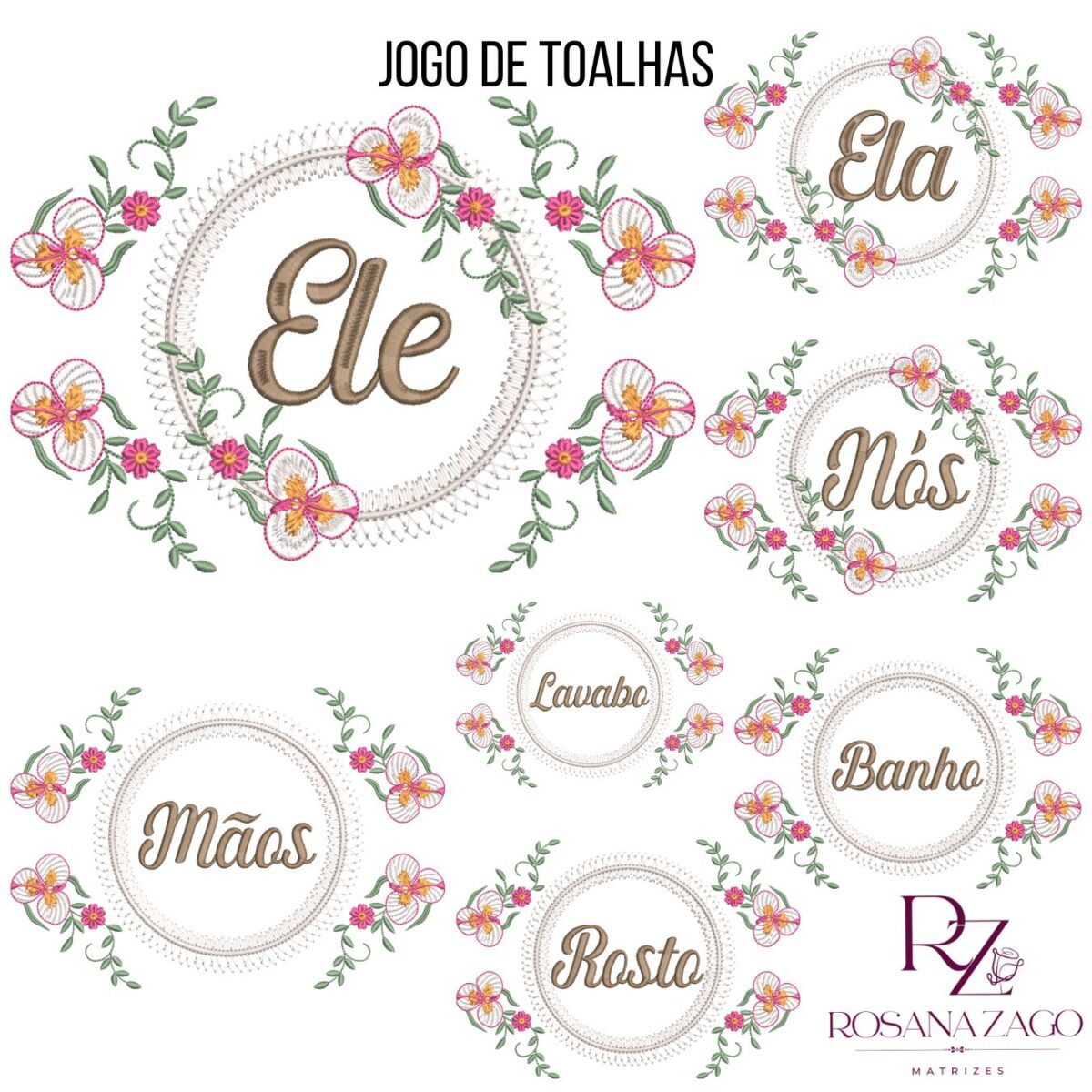 JOGO DE TOALHAS - Imagem 1