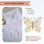 Matrizes de Bordado - Trio Jardim e Borboletas - Image 3