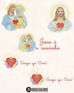 Coleções Matrizes de Bordado - No Coração de Jesus