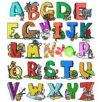 Alfabeto Bichos.. 26 Lindas Matrizes para Bordado Cod14