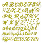 Alfabeto Completo.. Matrizes para Bordado Computadorizado Cod19