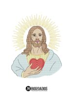 Coleções Matrizes de Bordado - No Coração de Jesus - Imagem 3