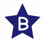 Alfabeto Dentro De Estrela.. Matriz De Bordados Cod03 - Image 3