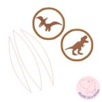[Projeto na Bordadeira] Patchs Dinossauros - Image 4
