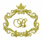 Monograma com lindo Alfabeto dentro.. Matrizes de Bordado Cod03 - Imagem 2