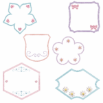 Coleção Matriz de Bordado Molduras Rápidas