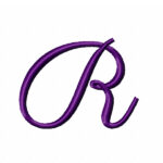 Alfabeto Letras Cursivas Completo.. Matrizes para Bordado Cod16 - Imagem 4