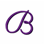 Alfabeto Letras Cursivas Completo.. Matrizes para Bordado Cod16 - Imagem 2