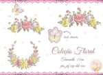Matriz de Bordado Floral Delicado