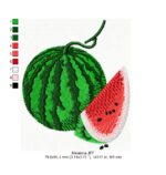 Matriz Frutas.. 17 Lindas Matrizes para Bordados - Image 4