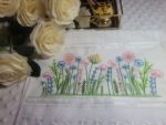 Matriz de bordado prado silvestre rosa - Imagem 2