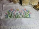 Matriz de bordado prado silvestre rosa - Imagem 3