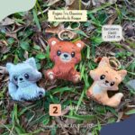 Trio Chaveiros Turminha do Bosque - Imagem 3
