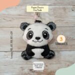 Matriz Chaveiro Urso Panda