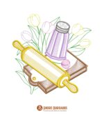 Coleções Matrizes de Bordado Arte na Cozinha - Image 5