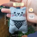 Matriz Chaveiro Gatinho Aplique - Imagem 2