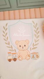Matrizes de Bordado Coleção Urso e Ursa Brasão - Imagem 5