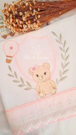 Matrizes de Bordado Coleção Urso e Ursa Brasão - Imagem 6