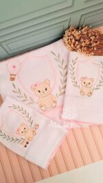 Matrizes de Bordado Coleção Urso e Ursa Brasão - Imagem 7