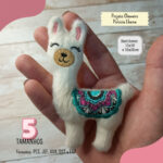 Matriz Lhama Alpaca Pelucia - Image 2