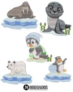 Coleções Matrizes de Bordado - Turminha do Ártico