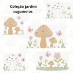Matrizes de bordado coleção jardim cogumelo - Image 2