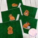 [Matrizes de Bordado] Pacote Capivara Fofa