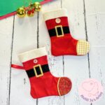 [Projeto na Bordadeira] Bota do Papai Noel