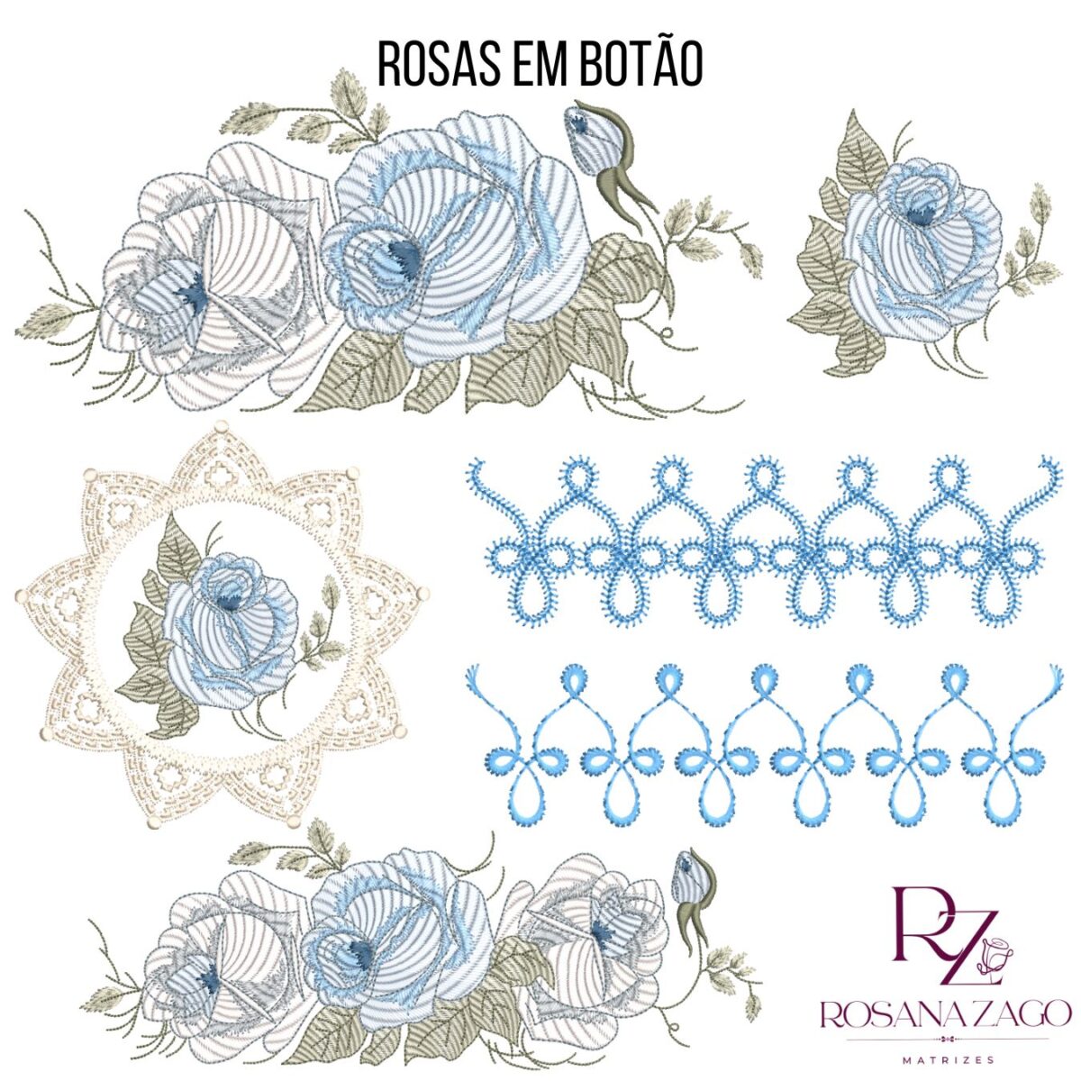 Pacote Rosas que Encantam | 10 Coleções completas - Image 9