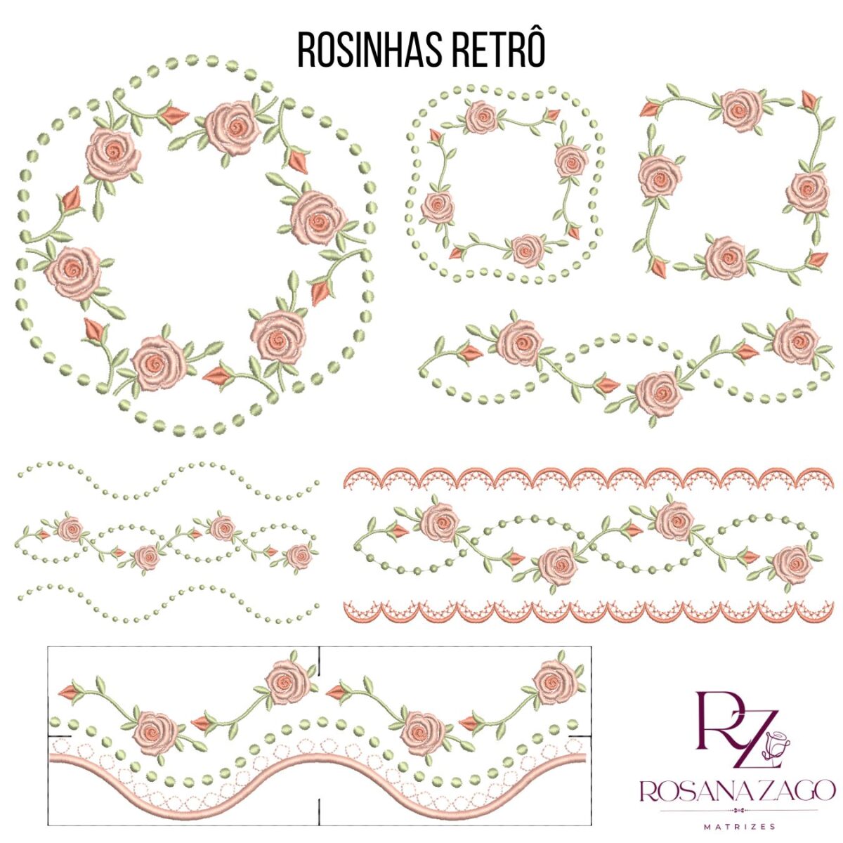 Pacote Rosas que Encantam | 10 Coleções completas - Image 6