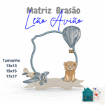 Matriz Brasão Leão Balão Avião