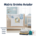 Matriz Brasão Ursinho Aviador - Image 3