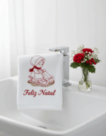 Matriz para Bordado Menina no Trenó