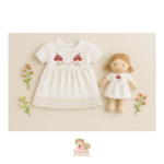 Matriz para Bordado Jardim Cogumelo