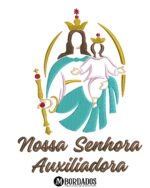Matriz de Bordado Nossa Senhora Auxiliadora
