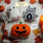 Trio Matrizes Chaveiros Halloween: Morcego, Fantasma e Abóbora - Imagem 4