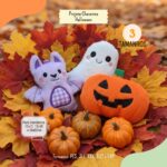 Trio Matrizes Chaveiros Halloween: Morcego, Fantasma e Abóbora - Imagem 6