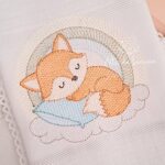 Matrizes de bordado coleção raposa ele dormindo - Imagem 3