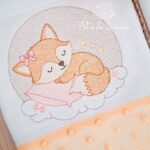 Matriz de bordado coleΓ§Γ£o raposa ela dormindo - Image 3